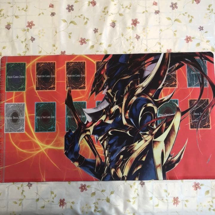 遊戯王 プレイマット カオスソルジャー - メルカリ