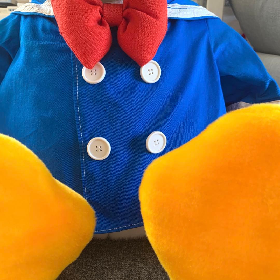 昭和レトロ 東京ディズニーランド ドナルドダック 特大 ぬいぐるみ