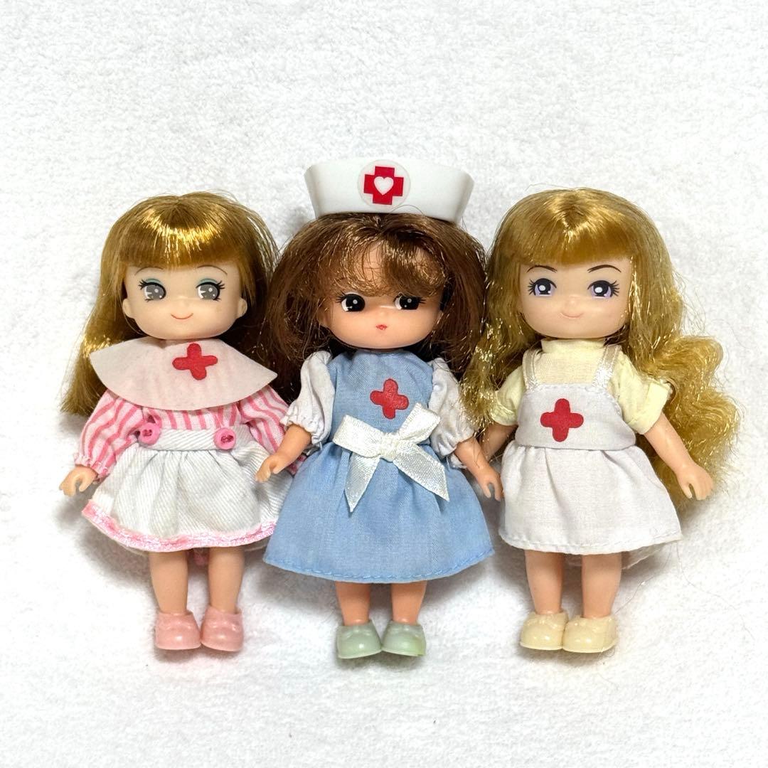 リカちゃん みつごのナースちゃん 3人セット - メルカリ