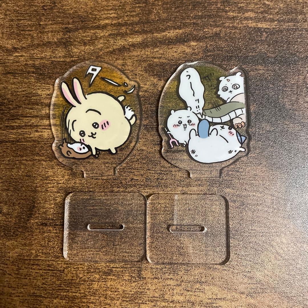 ちいかわ アクスタ うさぎ ハチワレ あのこ キメラ アクリルスタンド