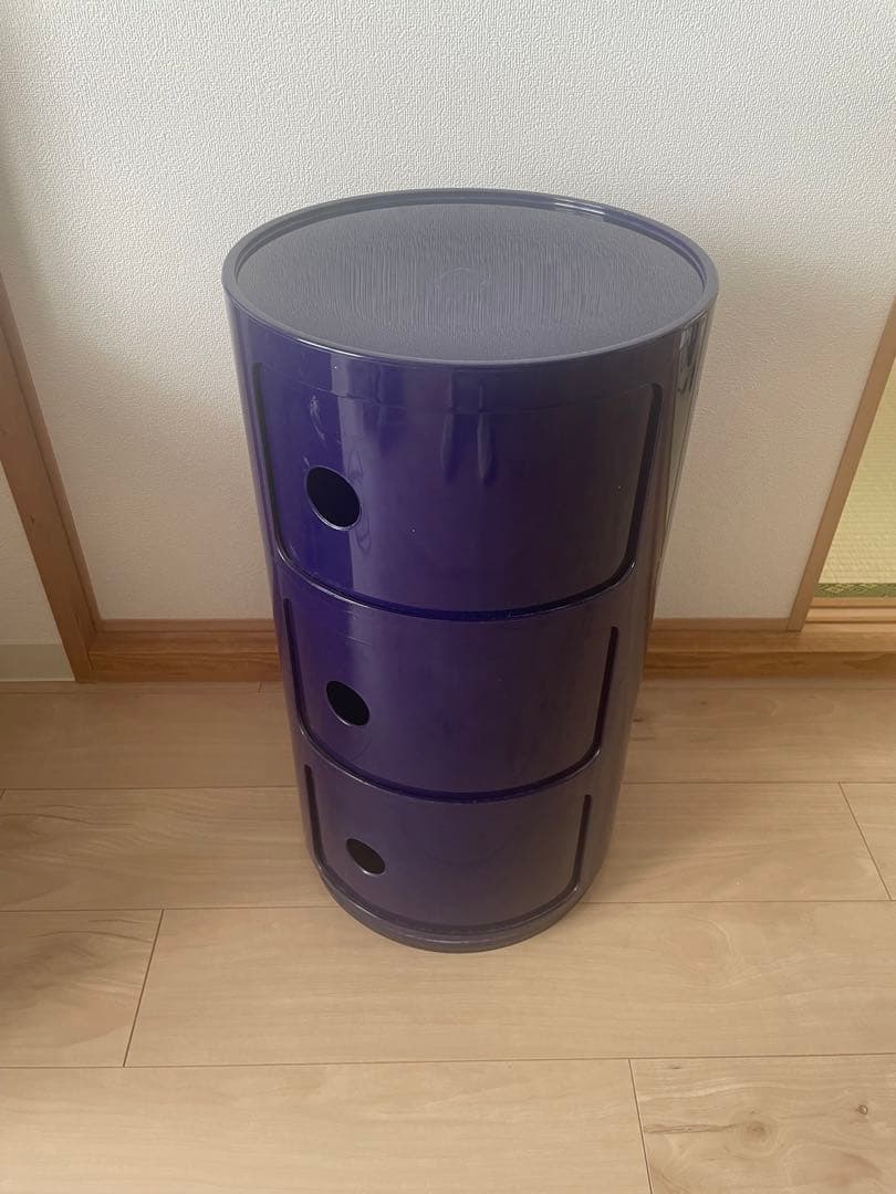 コンポニビリ　カルテル　Kartell Componibili/コンポニビリ ストレージ 4段・高さ77cm ［Kartell