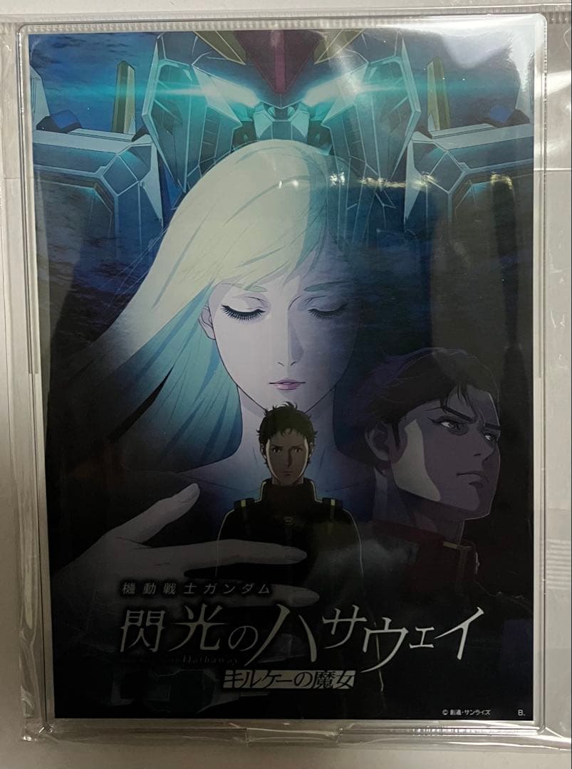 ガンダム 閃光のハサウェイ キルケーの魔女 箔押しアクリルパネル