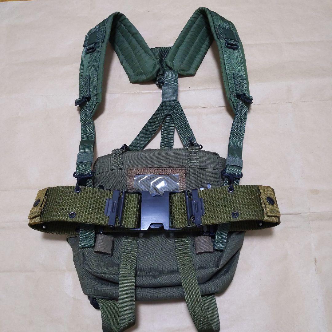 アメリカ軍LC−2装備 ベルト/サスペンダー/フィールドパック 放出良品