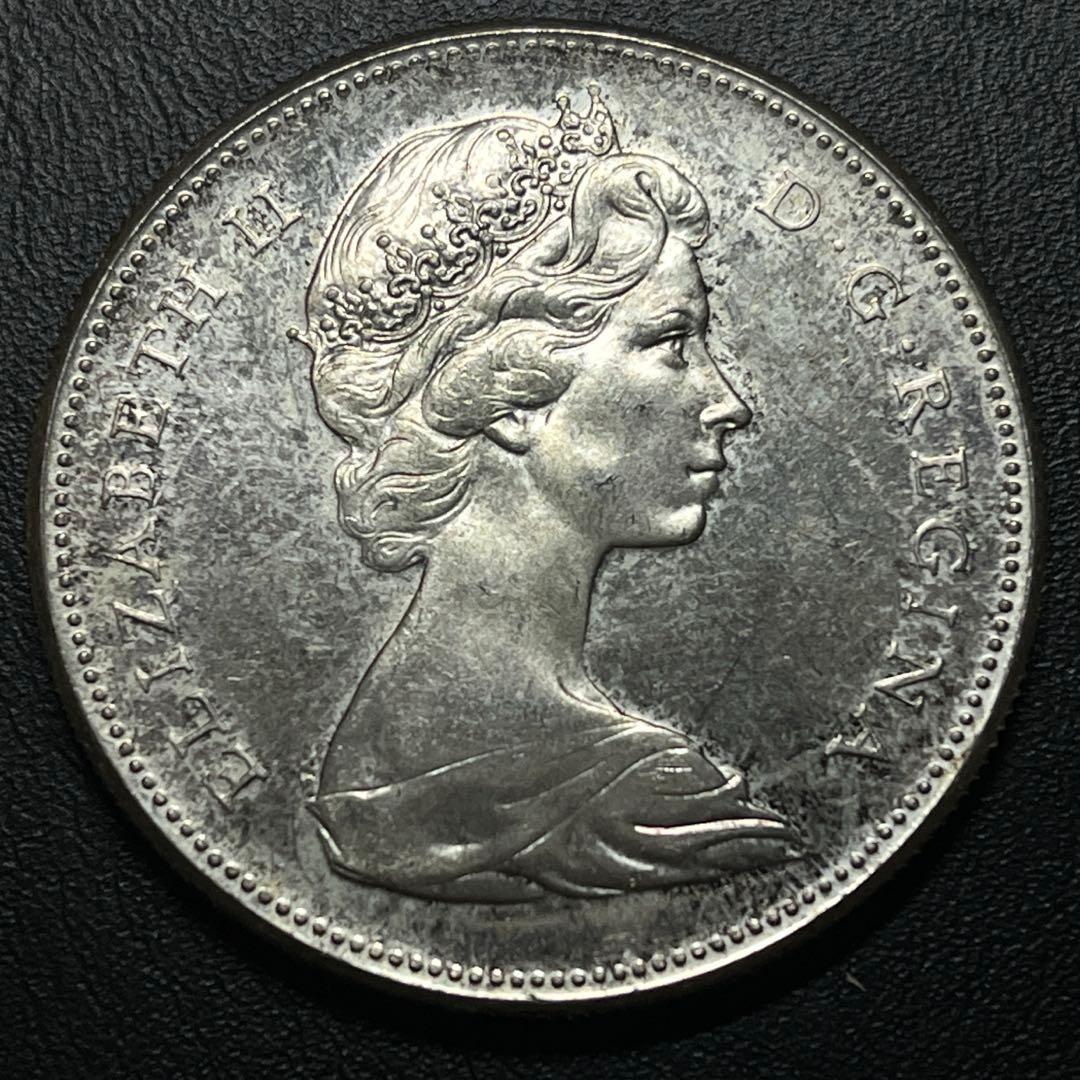951 カナダ 1ドル 銀貨 記念硬貨 外国コイン 硬貨 古銭 貨幣 - メルカリ