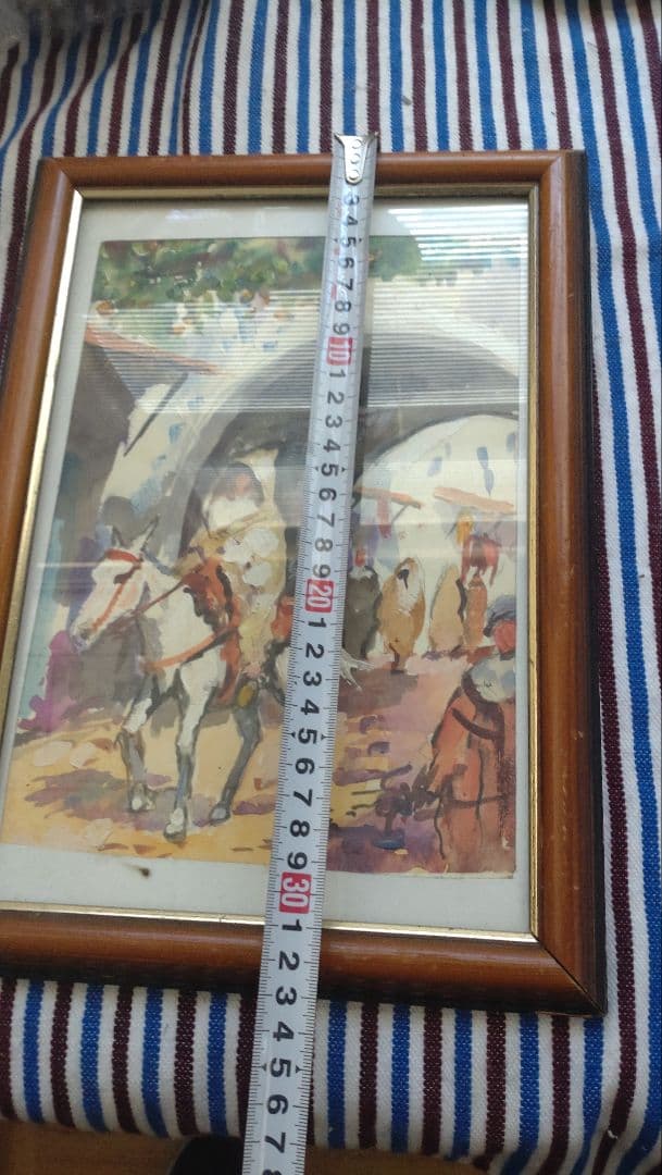 テトゥアン出身の画家ハサン・スシによる小品絵画。 - メルカリ