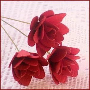 アートフラワー 赤いバラ Amazon｜siawadeky 造花 バラ 赤 9本セット 一輪 花束 造花 インテリア