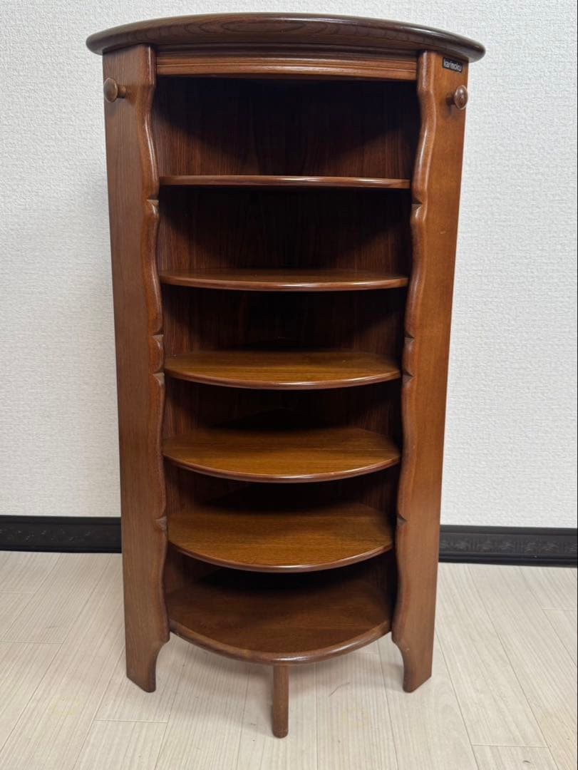 【展示品】カリモクコーナーラック スリッパラック コロニアル i4※ 楽天市場】カリモク コロニアル スリッパラック おしゃれ スリッパ