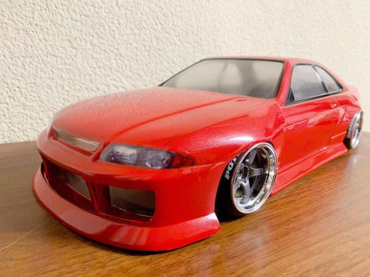 パンドラ ニッサン スカイラインr33 1/10ラジコンボディ rc ドリフト