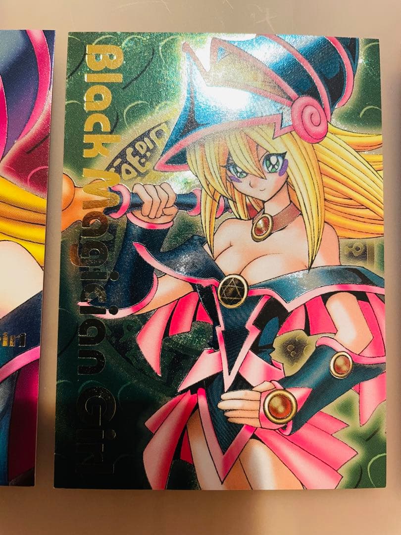 2571】遊戯王 DDMブラック・マジシャン・ガールレリーフ3枚セット 美品
