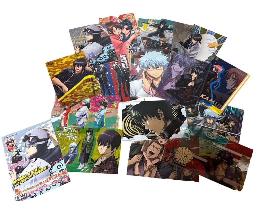 コンプリート品】銀魂クリアコレクション B.I.G. ベスト全16種セット
