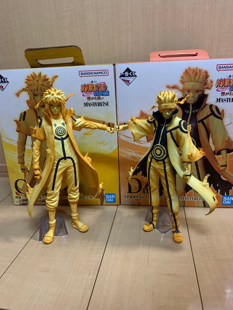 NARUTO 一番くじ 波風ミナト うずまきナルト フィギュア - メルカリ