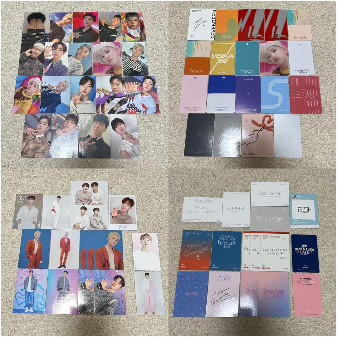 SEVENTEEN トレカ ホシ トレカまとめ売り SEVENTEEN ホシ トレカ まとめ売り - メルカリ