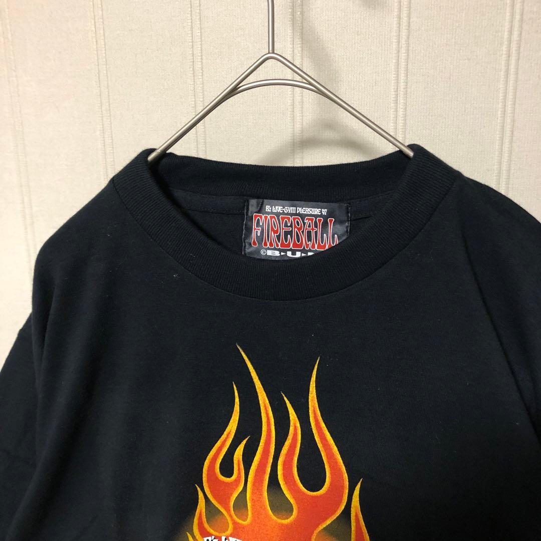 B'z LIVE GYM PLEASURE '97 FIREBALL Tシャツ - メルカリ