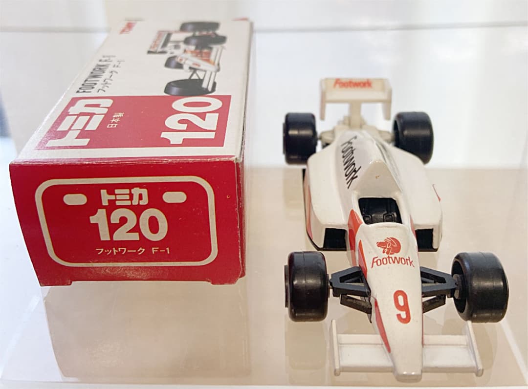 トミカ赤箱No.120 フットワークF1日本製 - メルカリ
