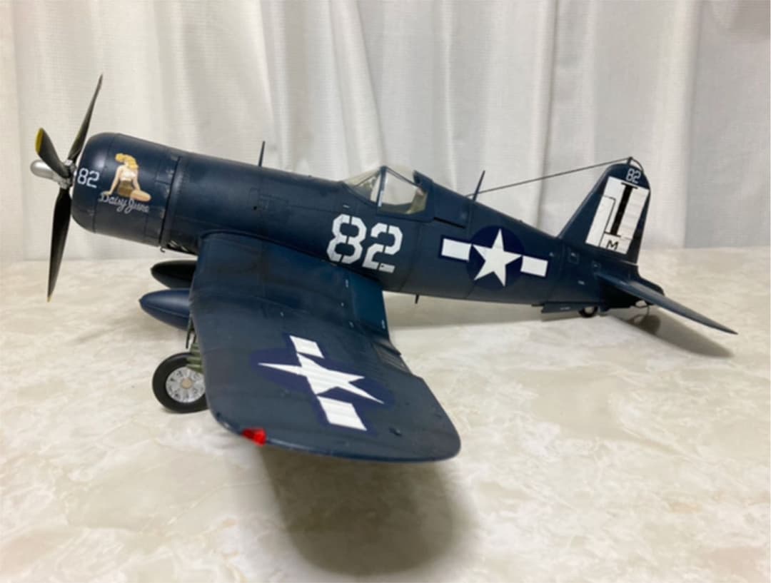 エリートフォース コルセア 1/18 塗装済完成品 全長約57cm レア - メルカリ