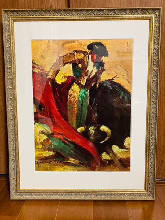 【レオニード・アフレモフ風】油絵 闘牛士 男性 レオニード・アフレモフ風】油絵 闘牛士 男性 - メルカリ