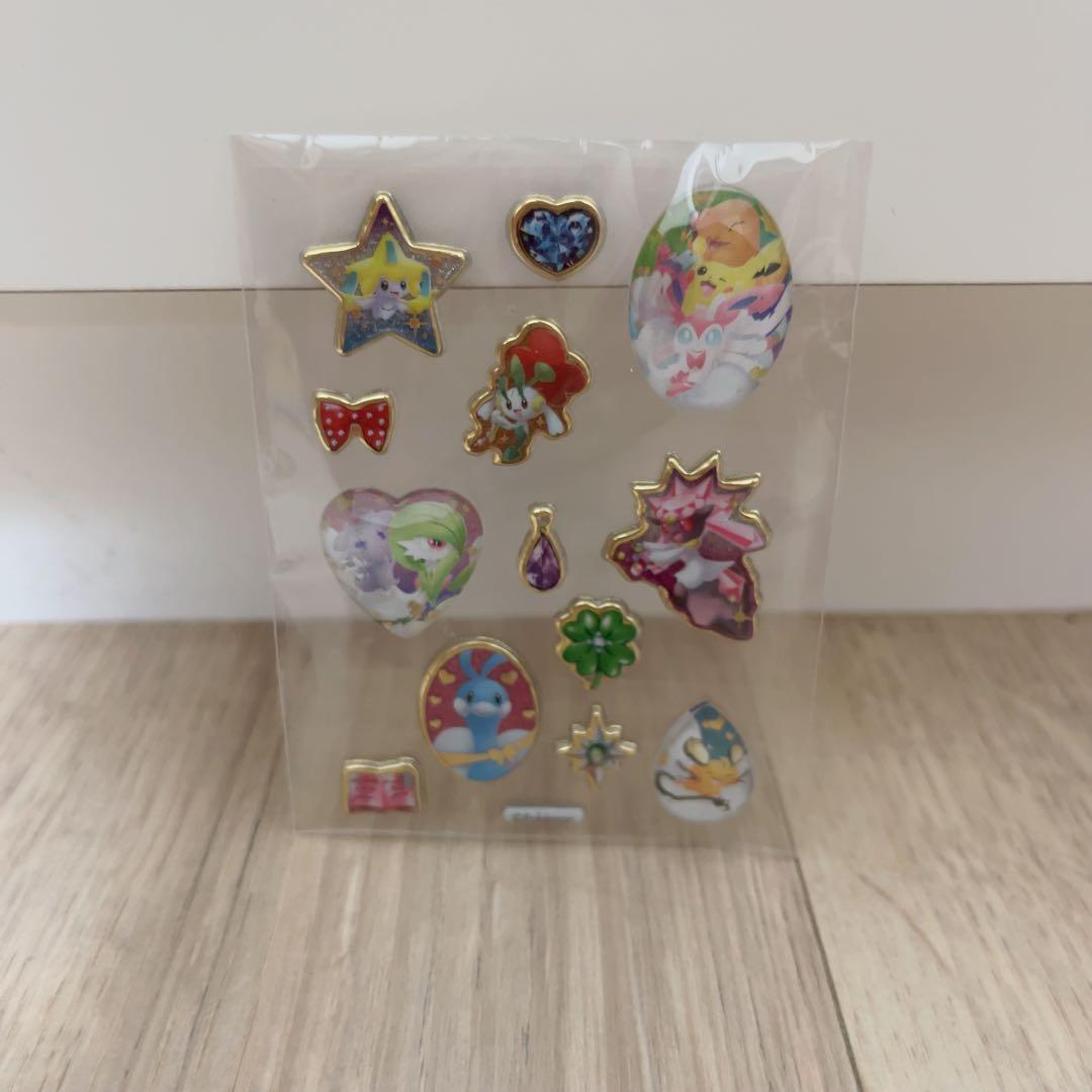ポケキュン デッキケース デッキシールド ジュエリーシール セット