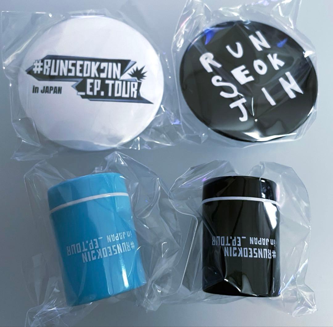 RUNSEOKJIN EP.TOUR in JAPAN 缶バッジ スタンプ 4個 - メルカリ