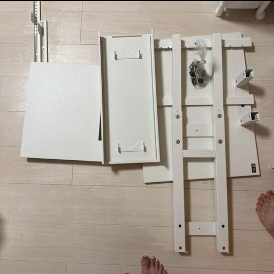 WALL V2 テレビスタンド　サイドテーブル付き WALL INTERIOR TVSTAND V2 CASTER