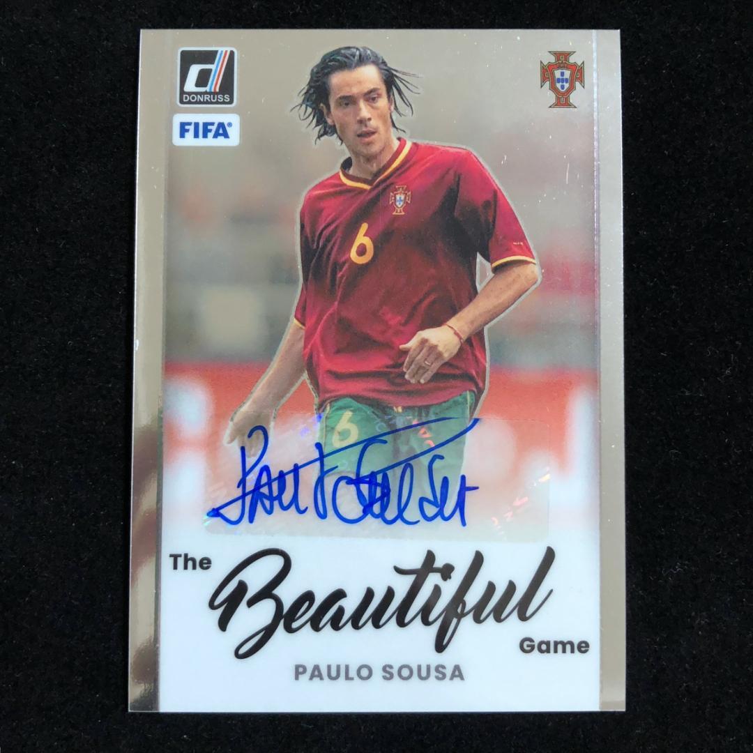 Paulo Sousa パウロ・ソウザ Donruss Auto 直筆 サイン - メルカリ