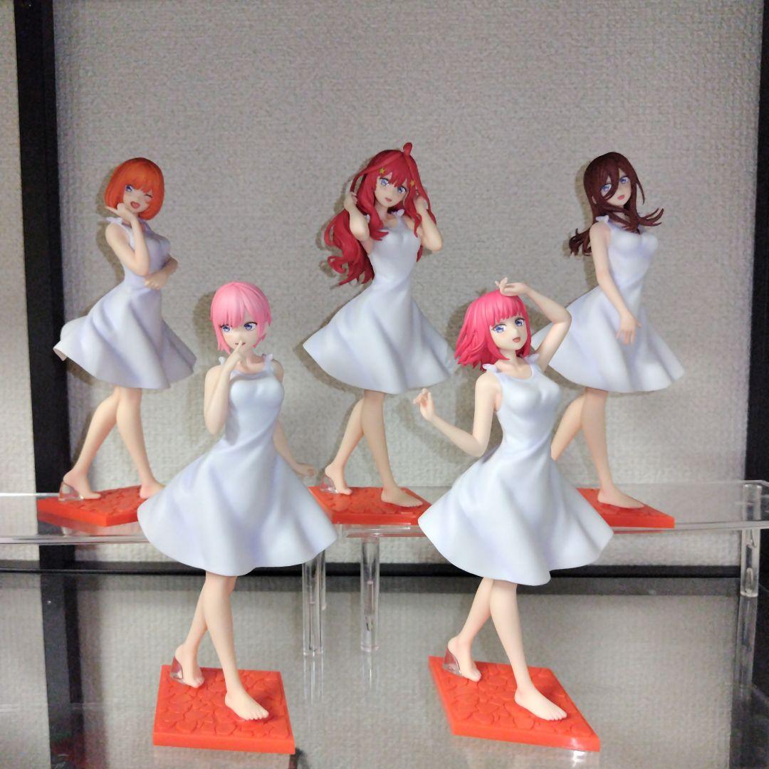 美少女フィギュア 五等分の花嫁 一番くじ ハネムーン 5年後ver.他