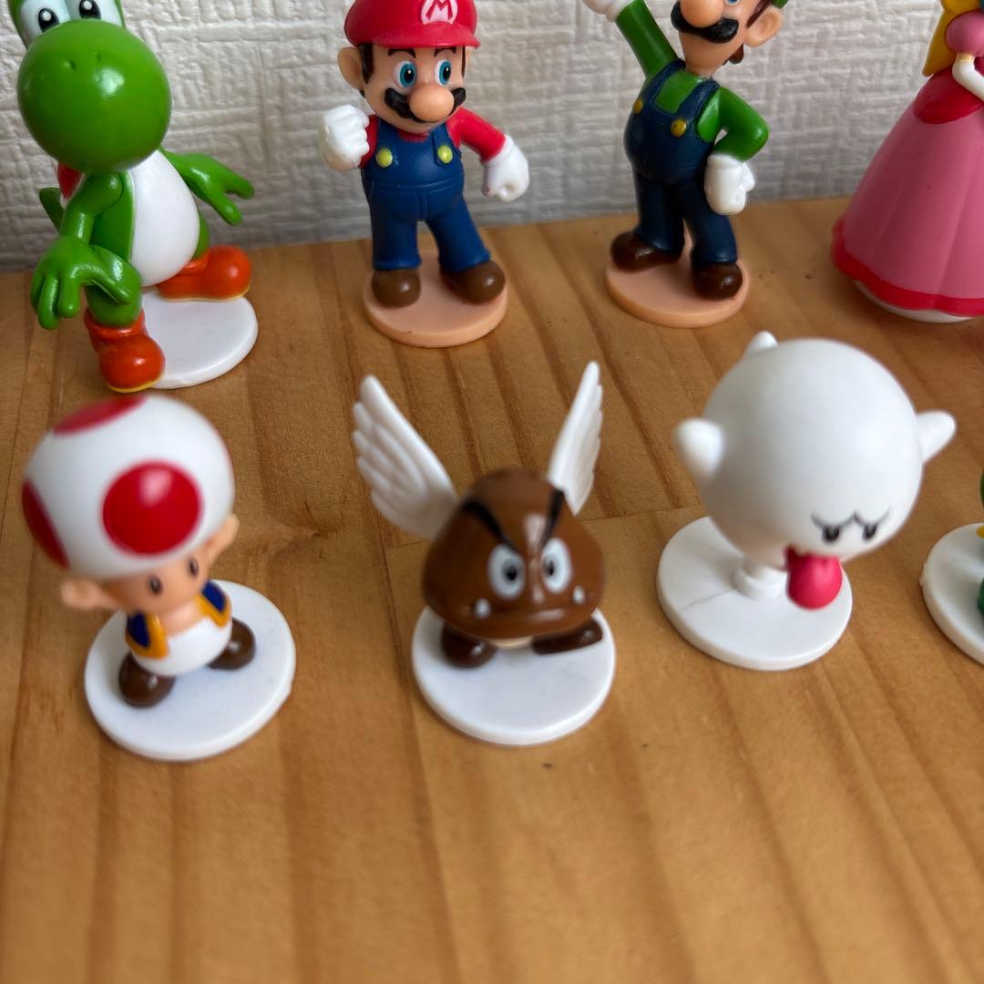 マリオ スーパーマリオ フィギュアセット 10体 - メルカリ