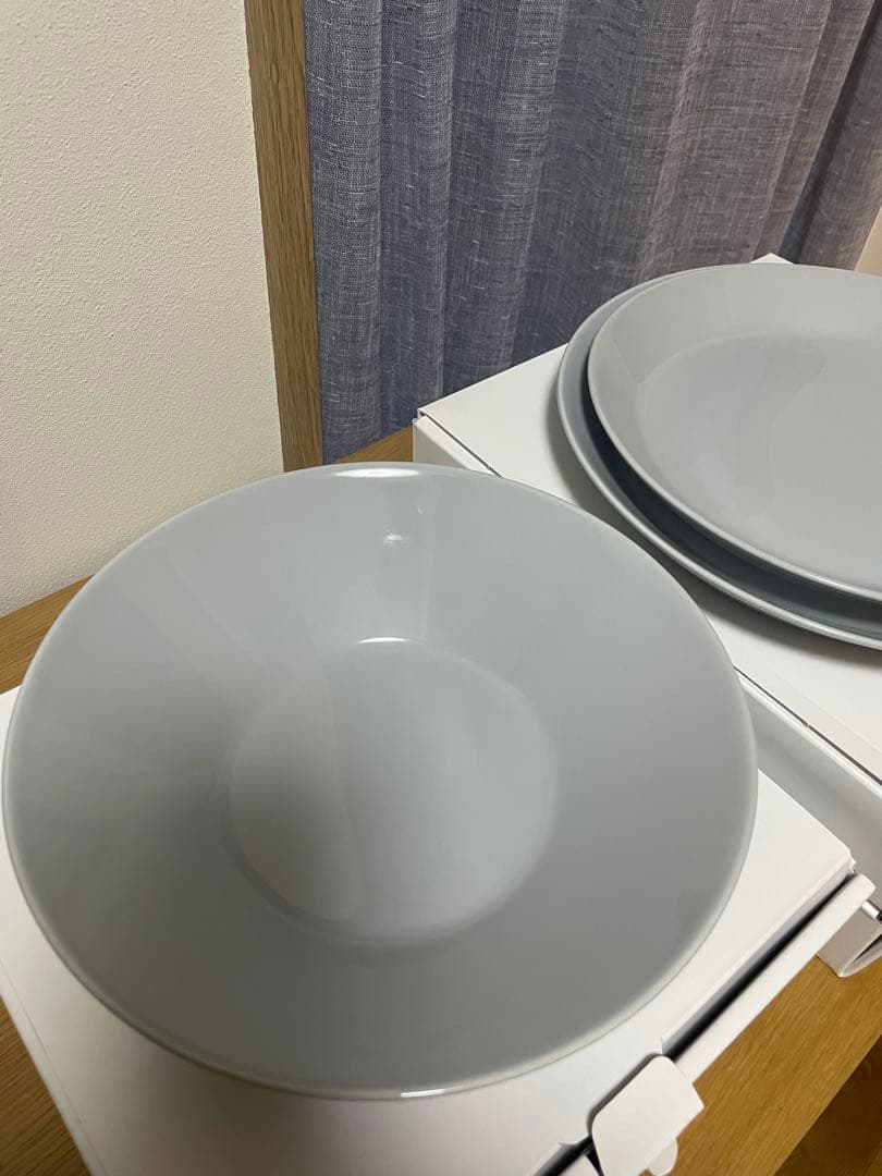 イッタラ Pearl gray ボウルプレート6点セット