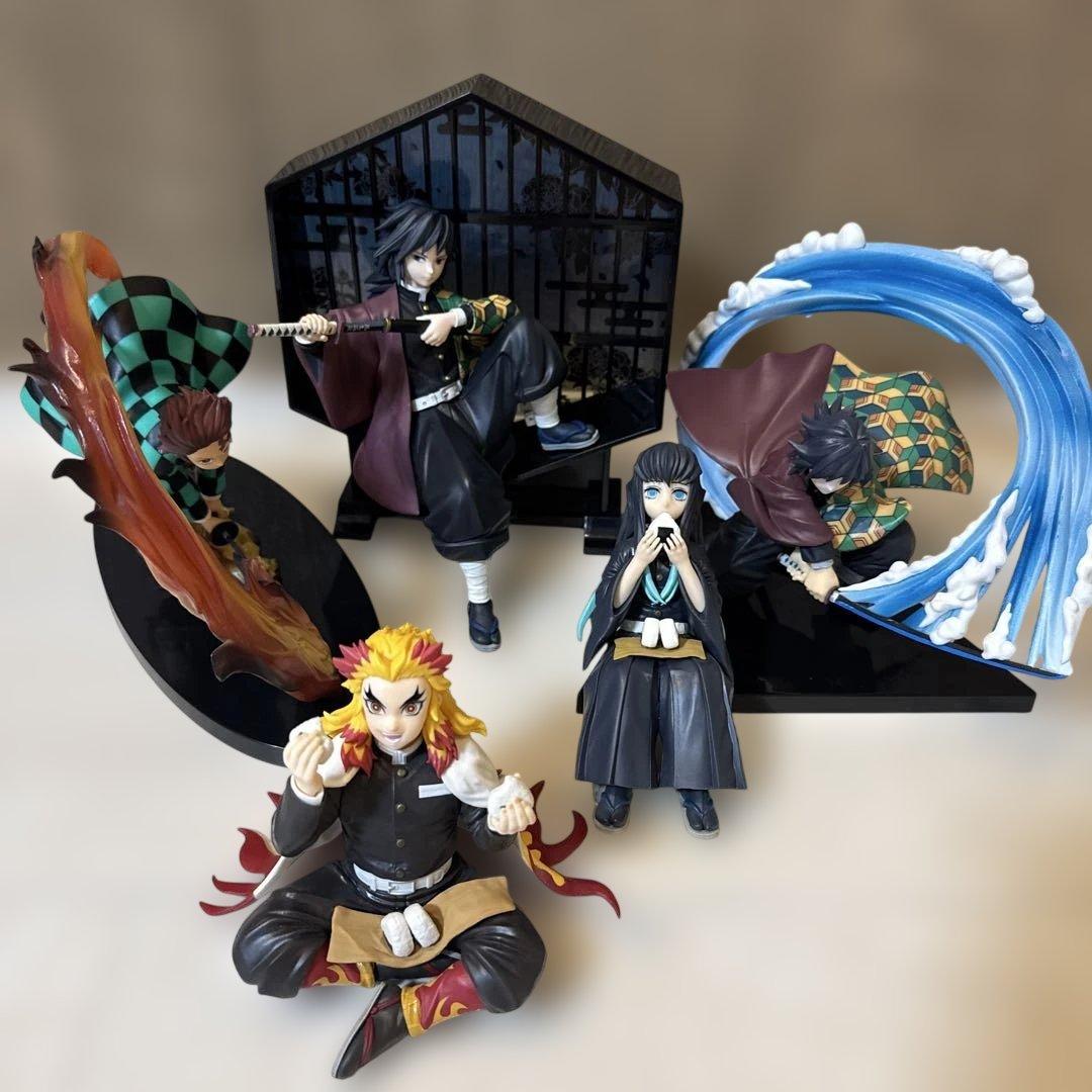 鬼滅の刃 フィギュアまとめ売り 箱なし - メルカリ