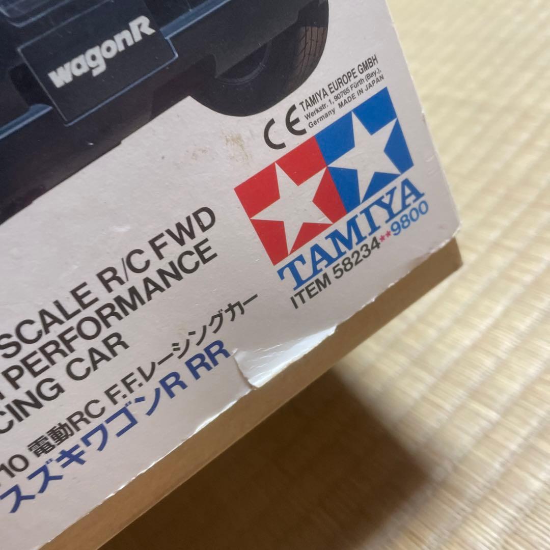 タミヤ 1/10 電動RC F.F.レーシングカー スズキワゴンR RR - メルカリ