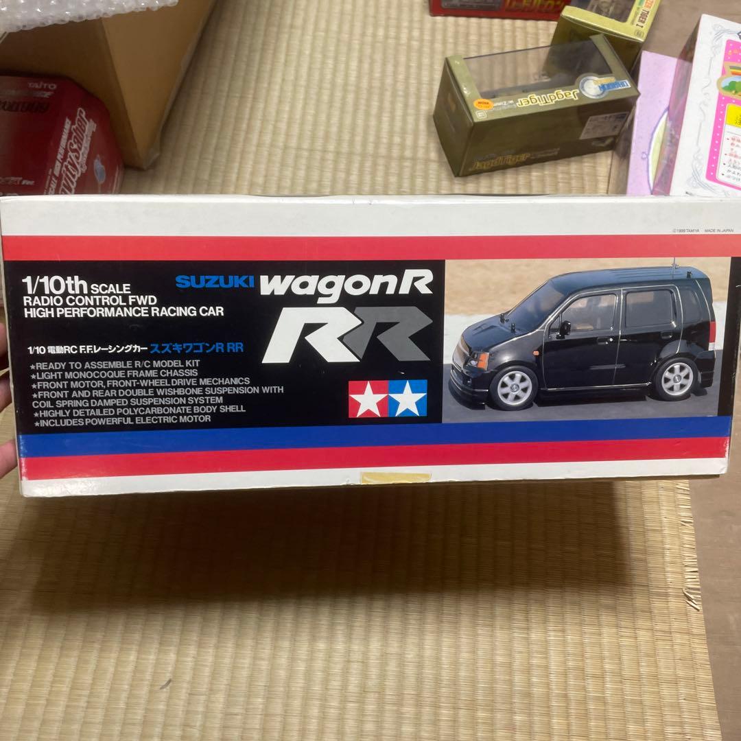 タミヤ 1/10 電動RC F.F.レーシングカー スズキワゴンR RR - メルカリ