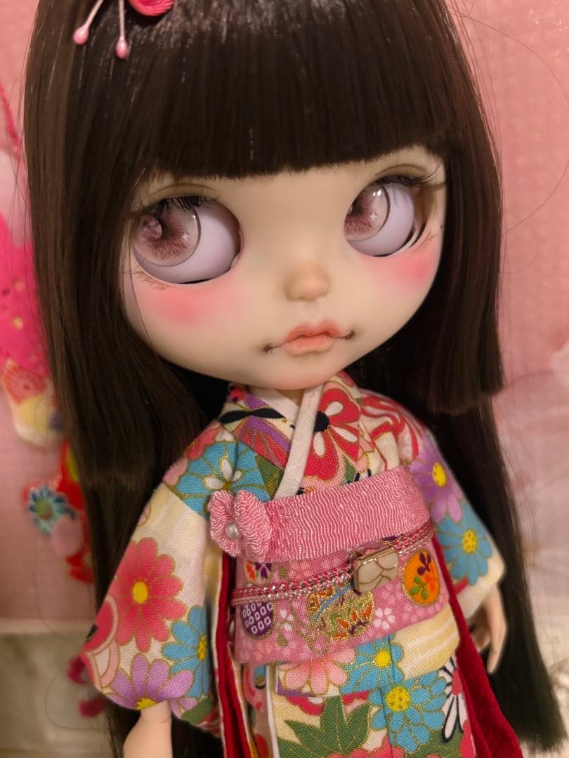桃の節句セット︎✿着物︎✿姫カット︎✿アイシードール - メルカリ