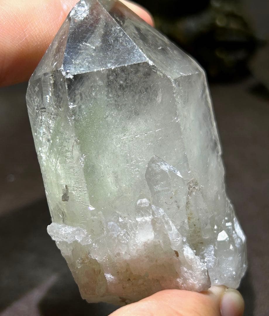 ⭐️別格高級品！福徳弁天秘宝⑥！ガーデン スーパーファントム 水晶 原石