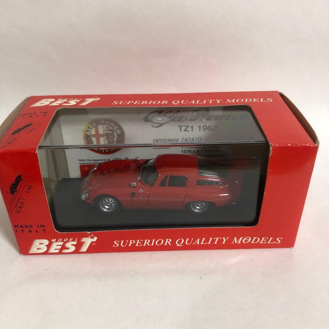 ALFA ROMEO TZ1 1963 BEST MODEL 1/43 - メルカリ