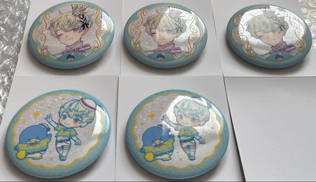 緋八マナ Oriens ×サンリオキャラクターズ ランダムキラキラ缶バッジ