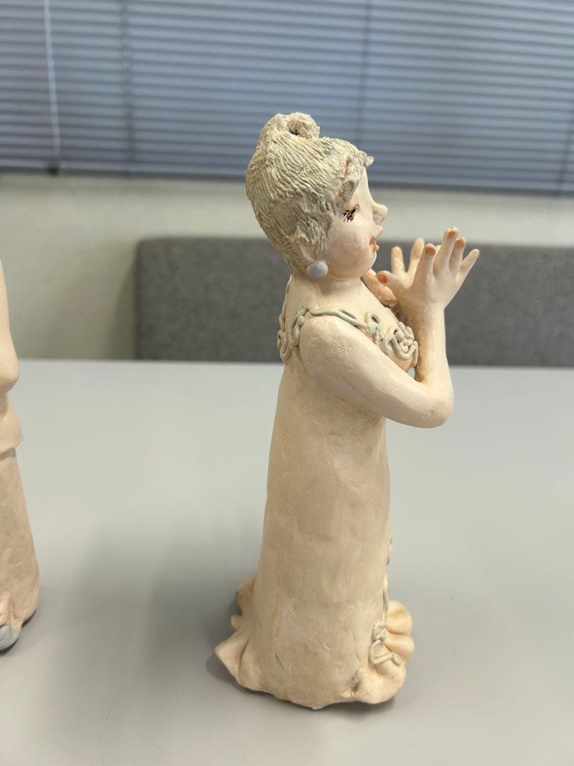 ハンドメイド 粘土人形 横川正子
