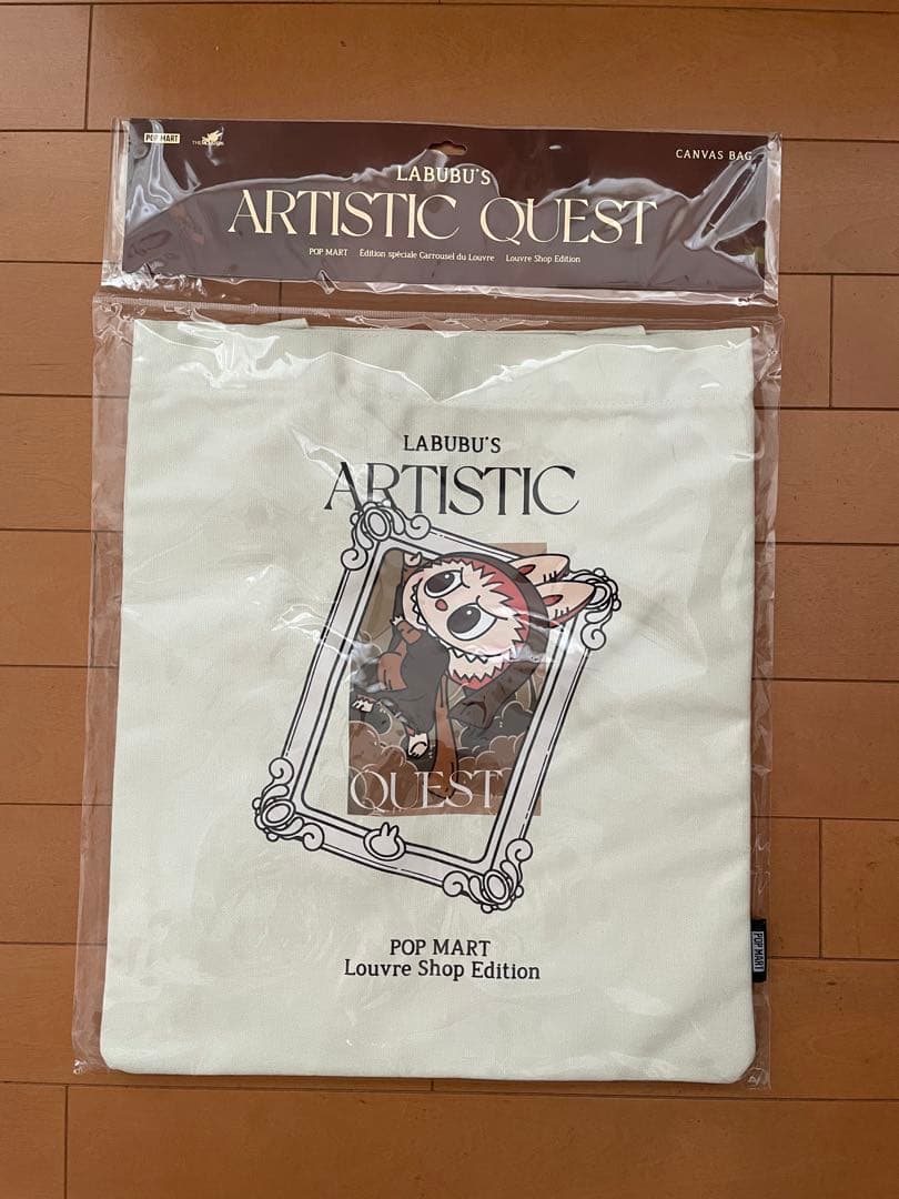 LABUBU ARTISTIC QUEST トートバッグ ルーブル美術館 ラブブ - メルカリ