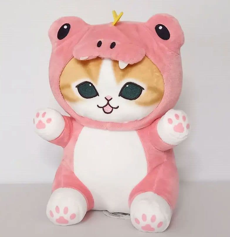 モフサンド mofusand かいじゅうにゃんBIGぬいぐるみ 恐竜 ねこ - メルカリ