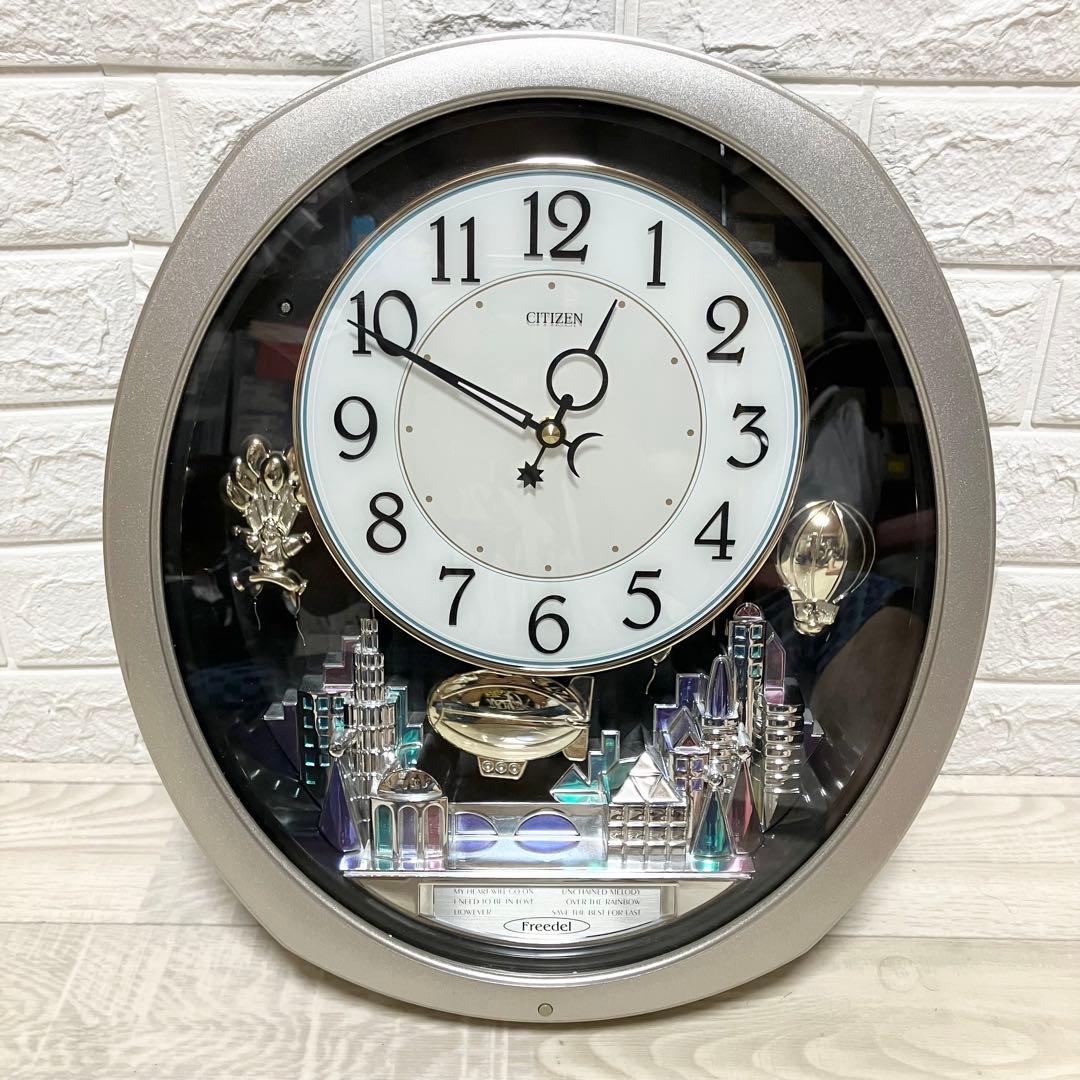 美品】CITIZEN シチズン からくり掛け時計 4MH763 - メルカリ