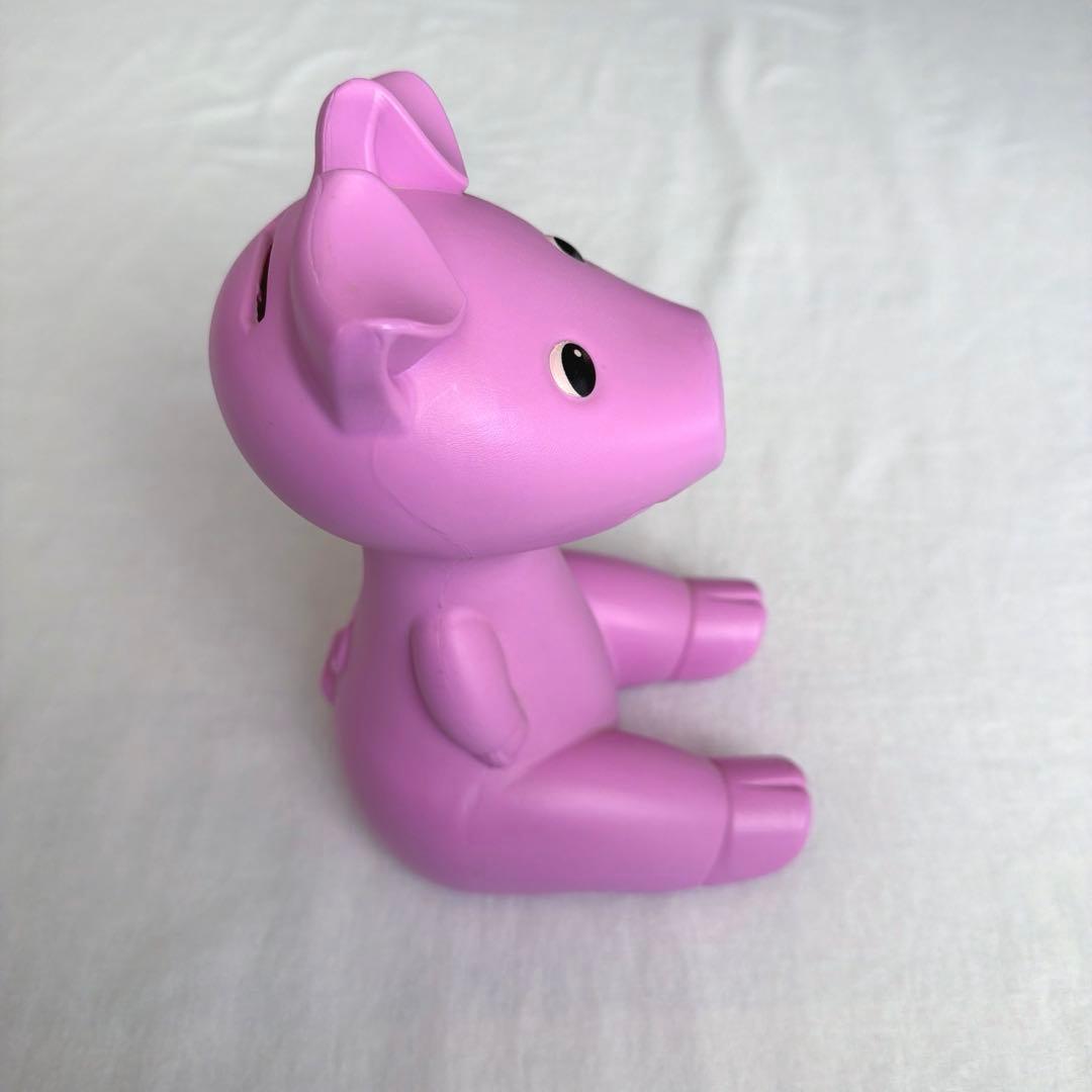 美品 オールドイケア IKEA 豚 貯金箱 ピンク - メルカリ