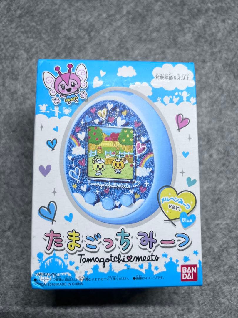 新品未開封 バンダイ たまごっちみーつ メルヘンみーつver. ブルー