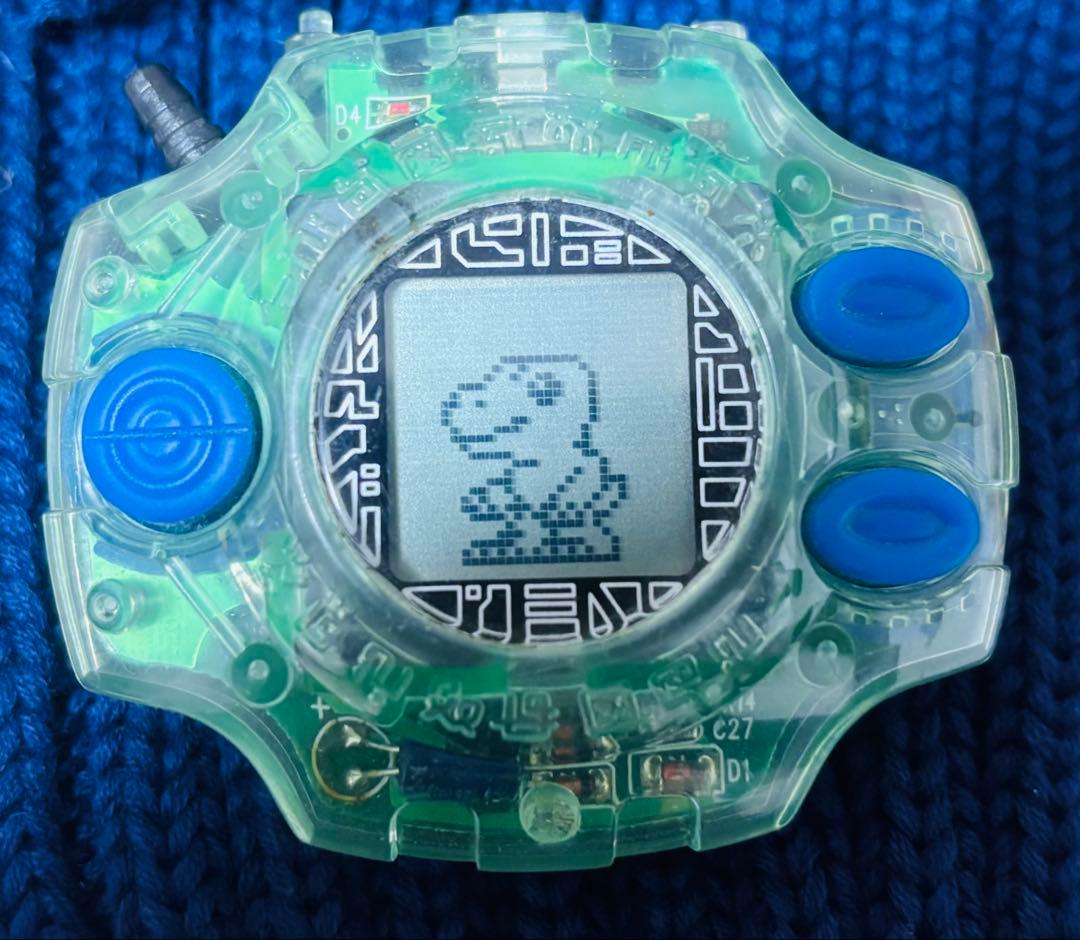 初代 当時物】デジヴァイス デジモンアドベンチャー 電池付き - メルカリ