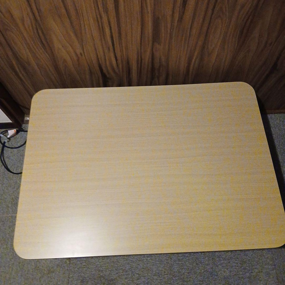 中古 なかむら フラットヒーターテーブル NKG9-105S 折り畳み式こたつ