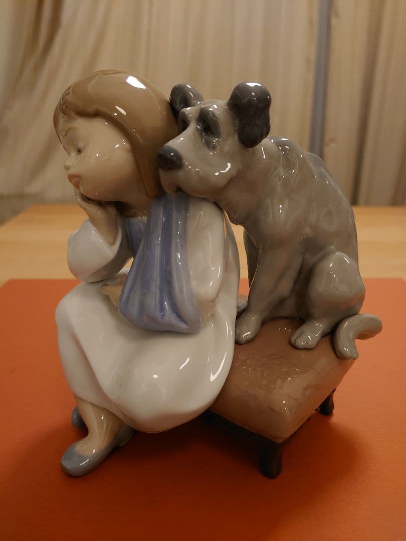 極美品 無欠損 絶版】リヤドロ LLADRO 5706『今日は遊べない』 - メルカリ