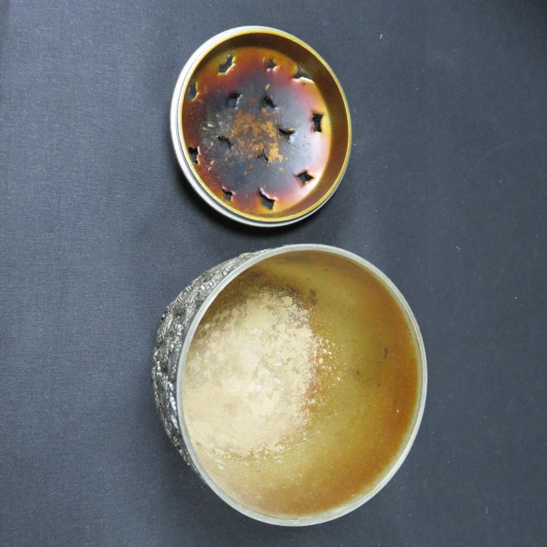 香炉 万菊 佐野宏采 使用感あり 木箱 共箱 茶道具 茶器 - 工芸品公式