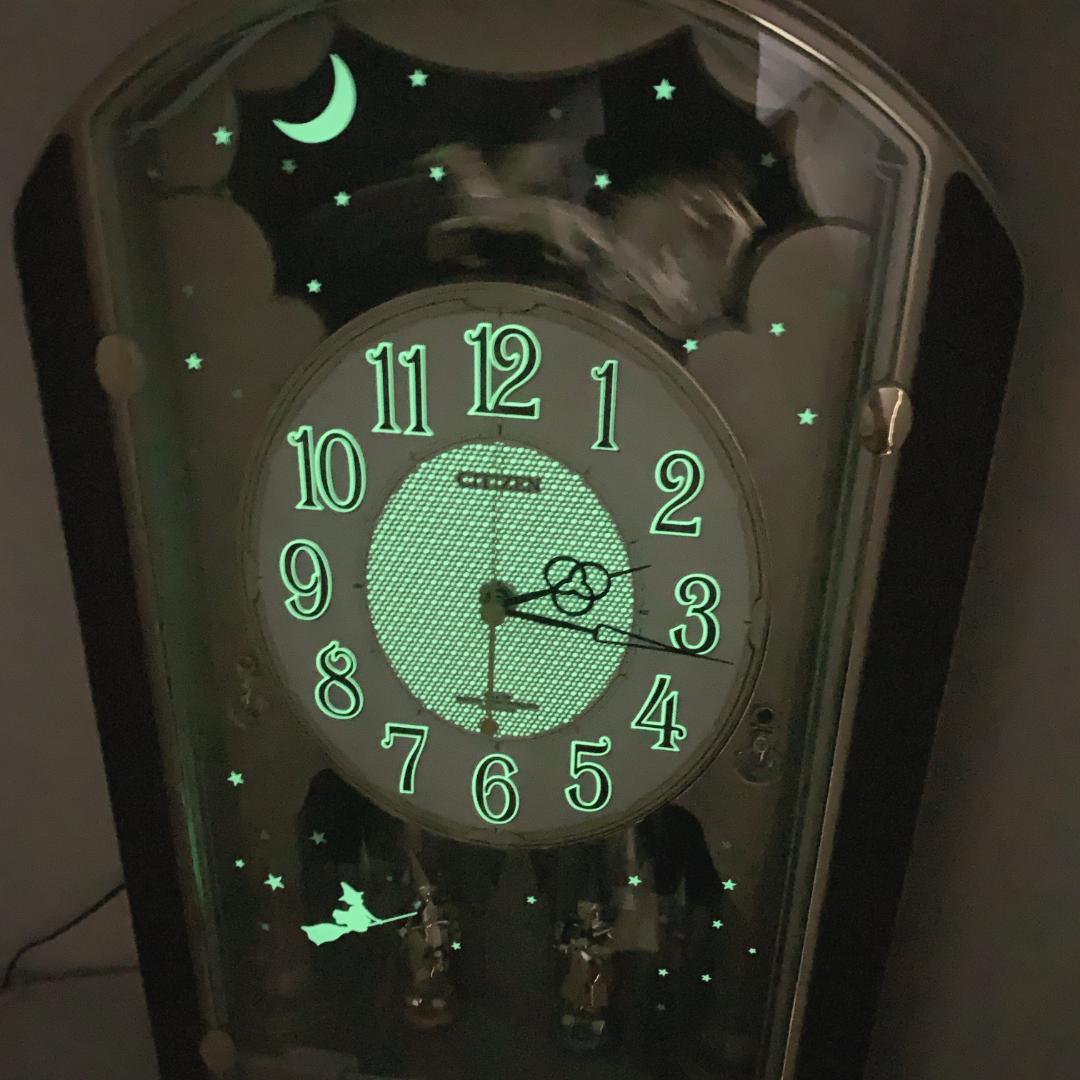 チャコ様専用 CITIZEN シチズン パルミューズ からくり電波掛け時計
