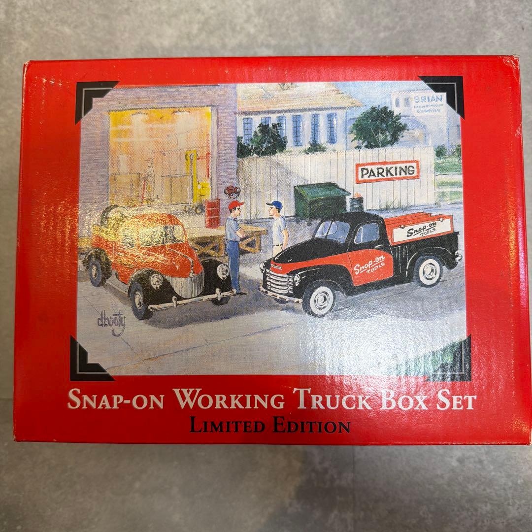 超美品！ Snap-on Working Truck Box Set 限定版 - メルカリ