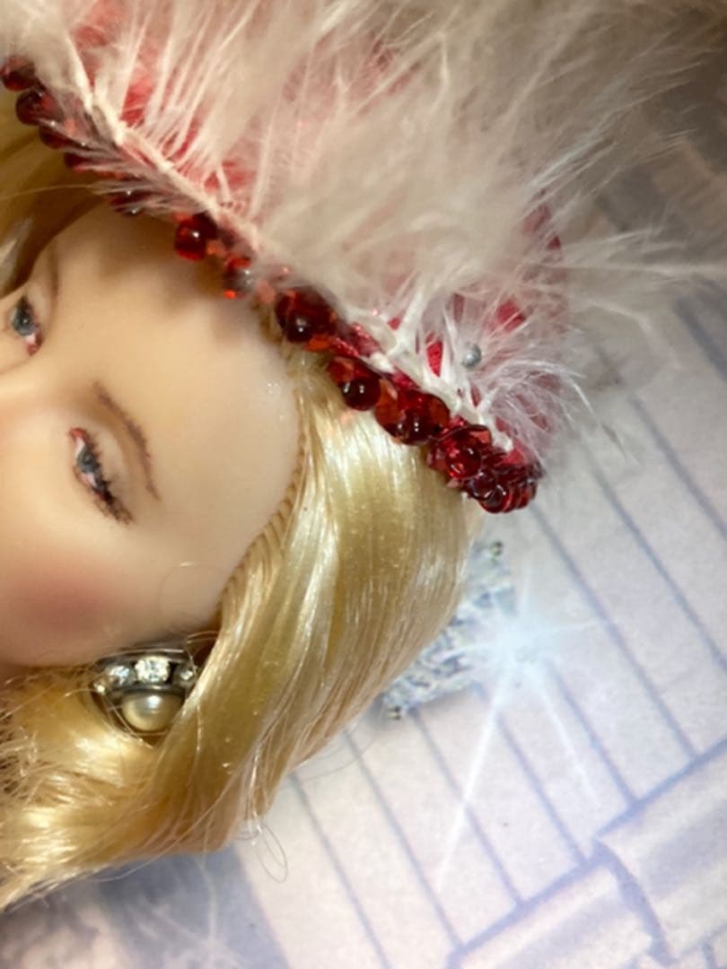 バービー マリリン カスタマイズドフェイスペイント&紳士は金髪がお