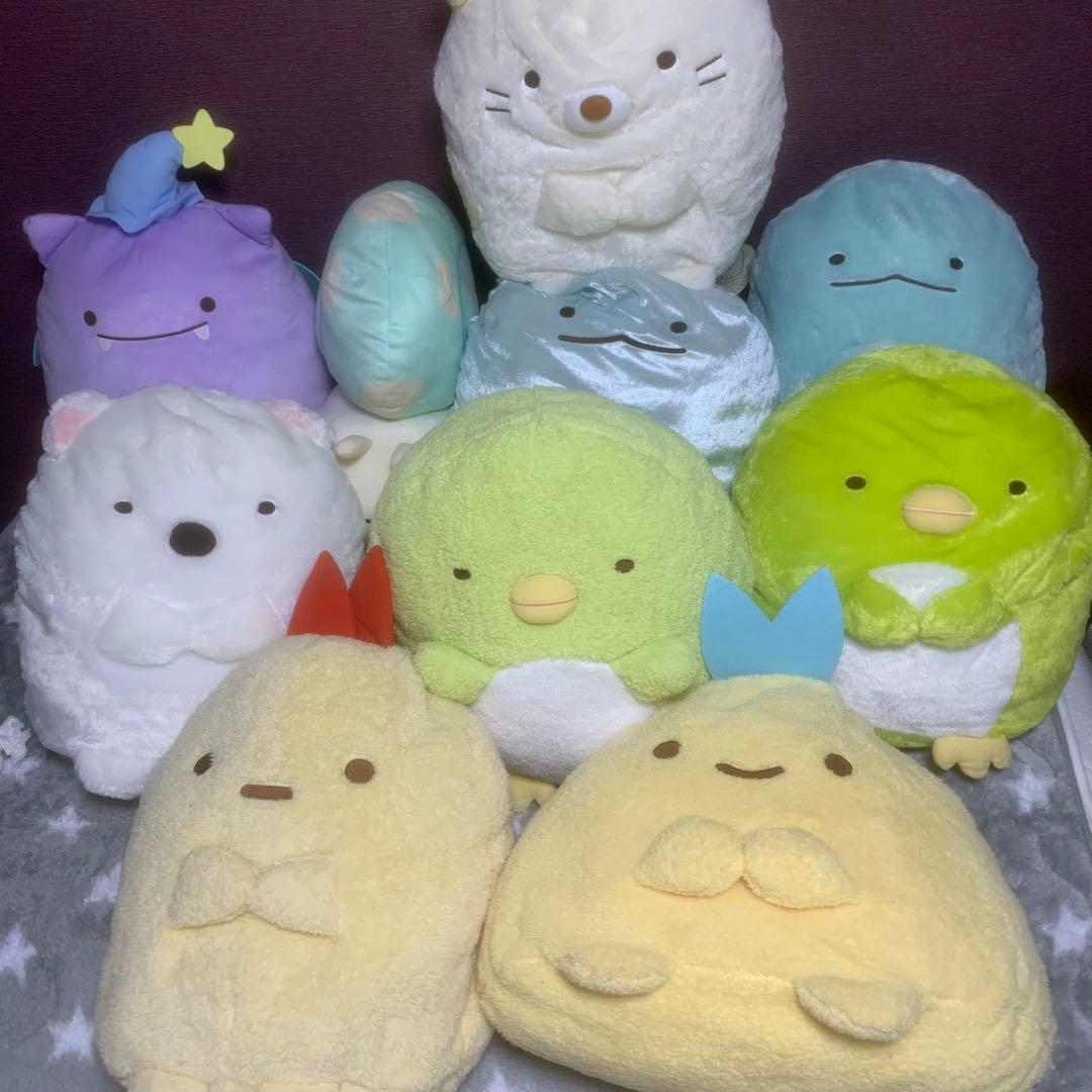 すみっコぐらし　XLぬいぐるみ Amazon.co.jp: すみっコぐらし ぬいぐるみXLプレミアム ねこ 全1種