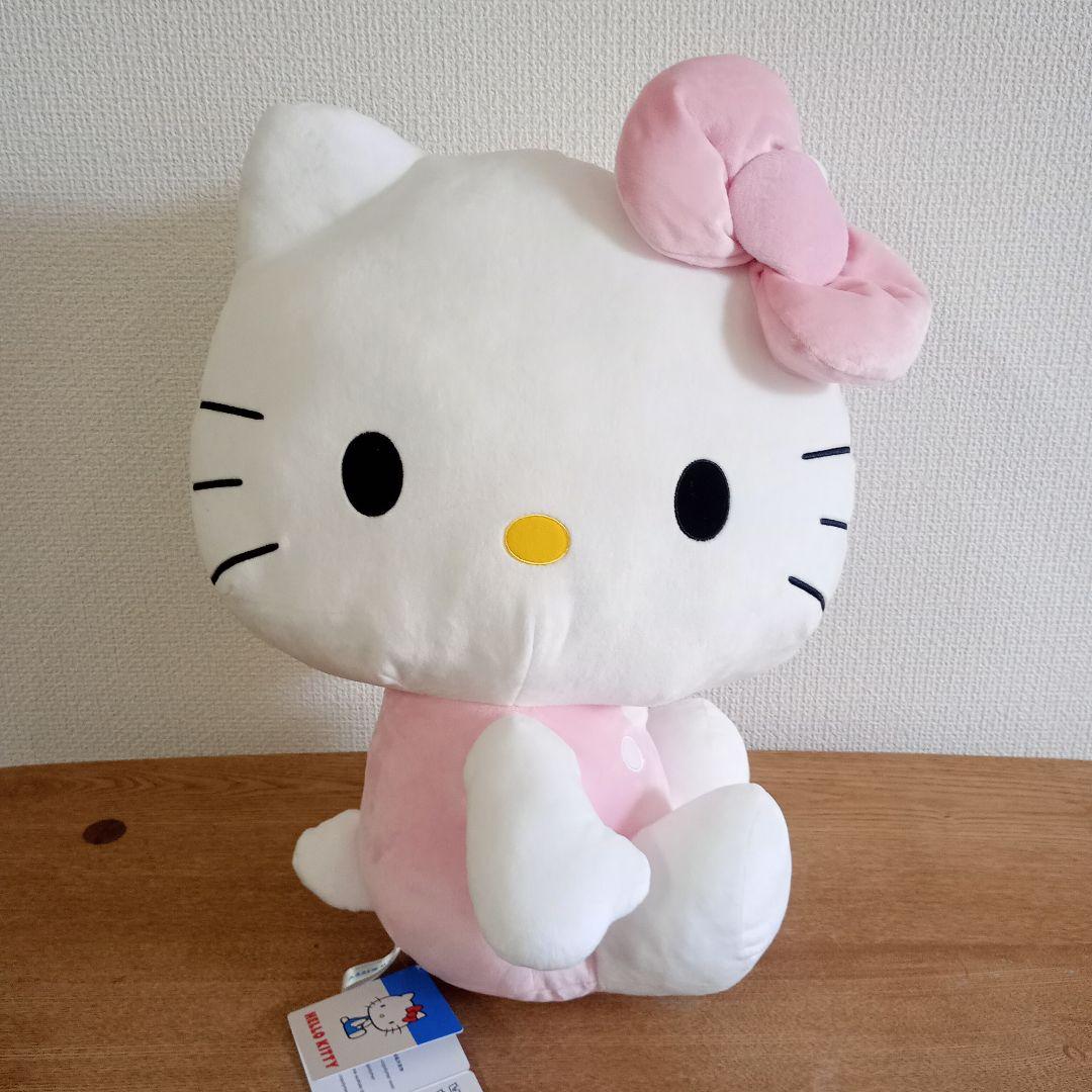 ハローキティスーパーラージぬいぐるみ【平成ピンク】 - メルカリ
