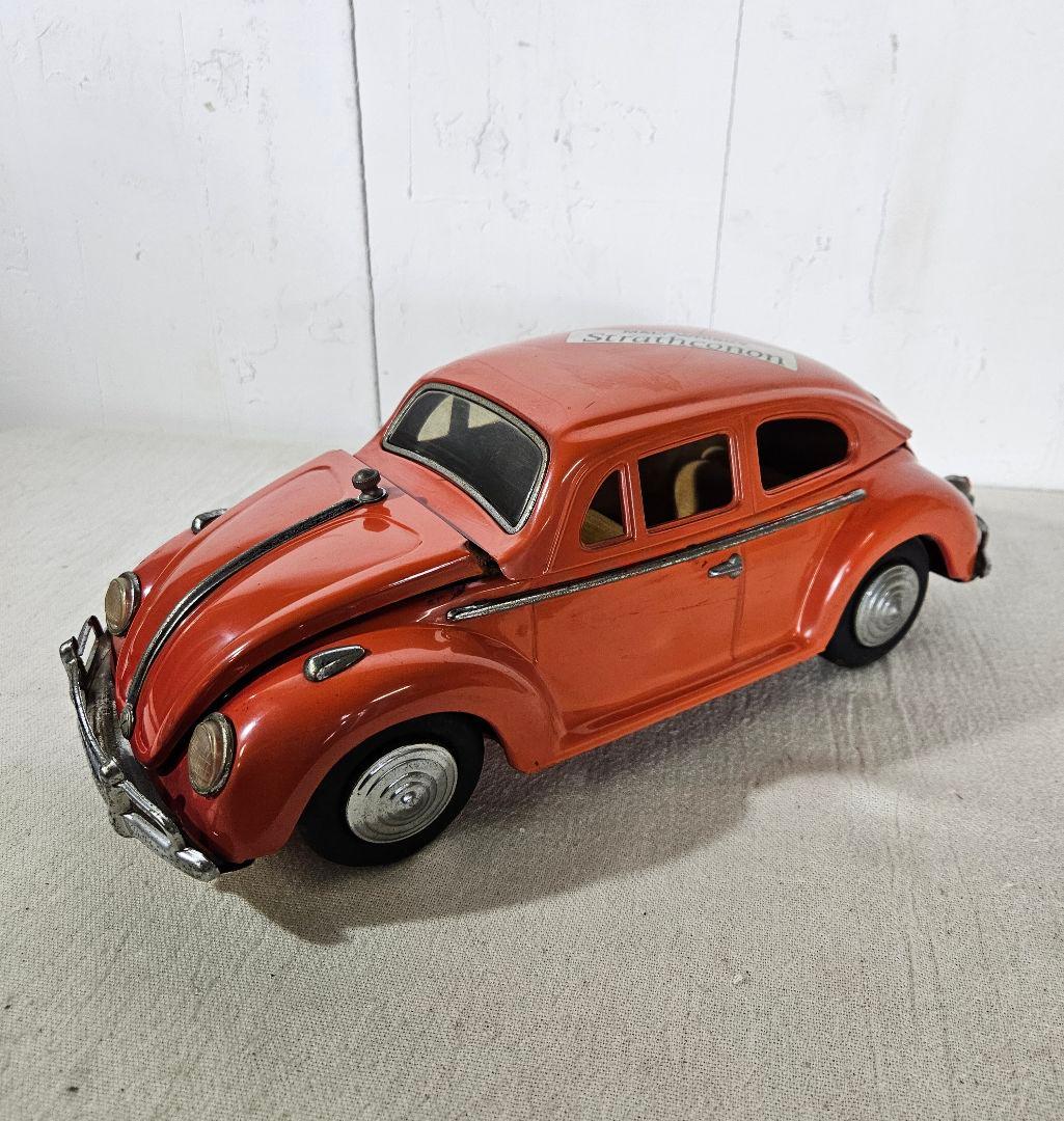 フォルクスワーゲン ブリキのミニカー オルゴール 空冷ビートル 車